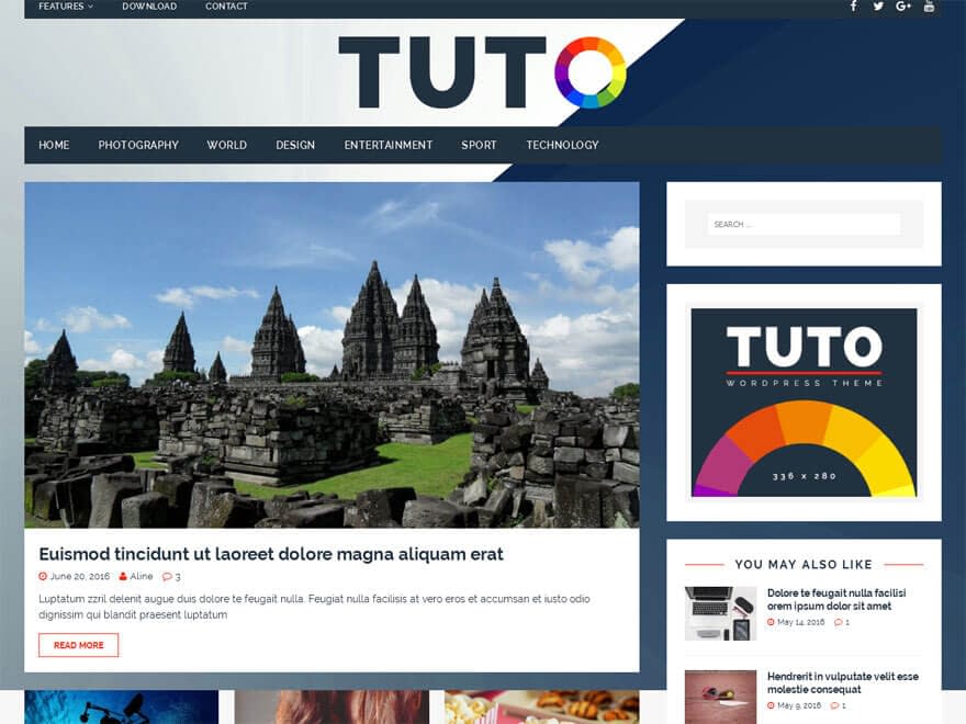 25+ Best Free Responsive Magazine WordPress Themes 2020 tuto-free-wordpress-magazine-theme
