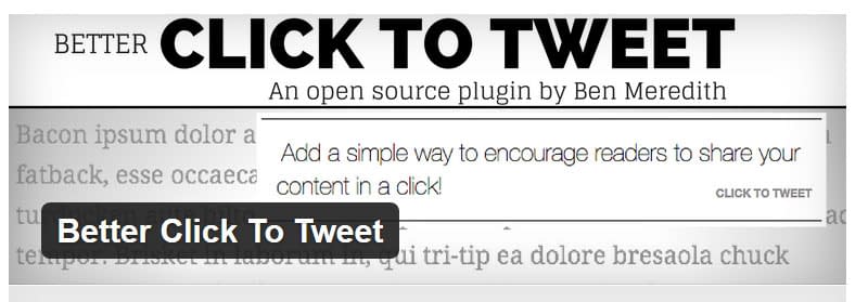 27+ Best Free Premium WordPress SEO Plugins 2020 better-click-to-tweet