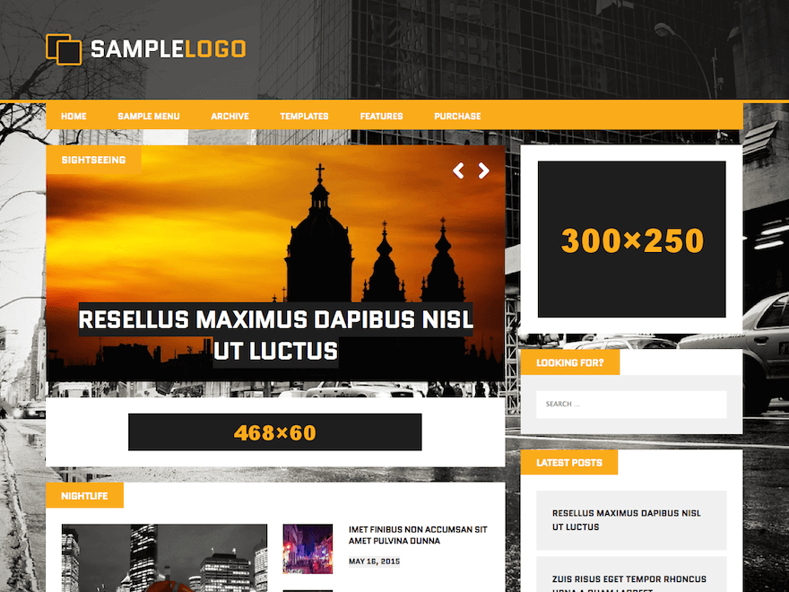 25+ Best Free Responsive Magazine WordPress Themes 2020 MH Squared Lite