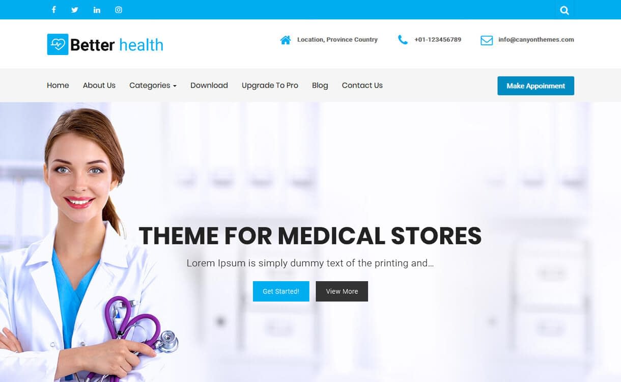 23+ Best Free WordPress Health and Medical Themes 2020 Better Health-Best Free WordPress Health Medical Theme