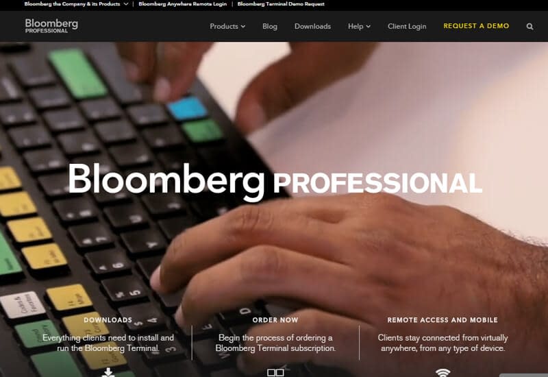 47 Famous Websites Using WordPress As Their CMS Bloomberg-Professional