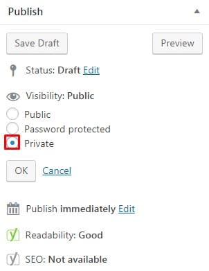 How to Create a Private Post in WordPress? Create a Private Post in WordPress.