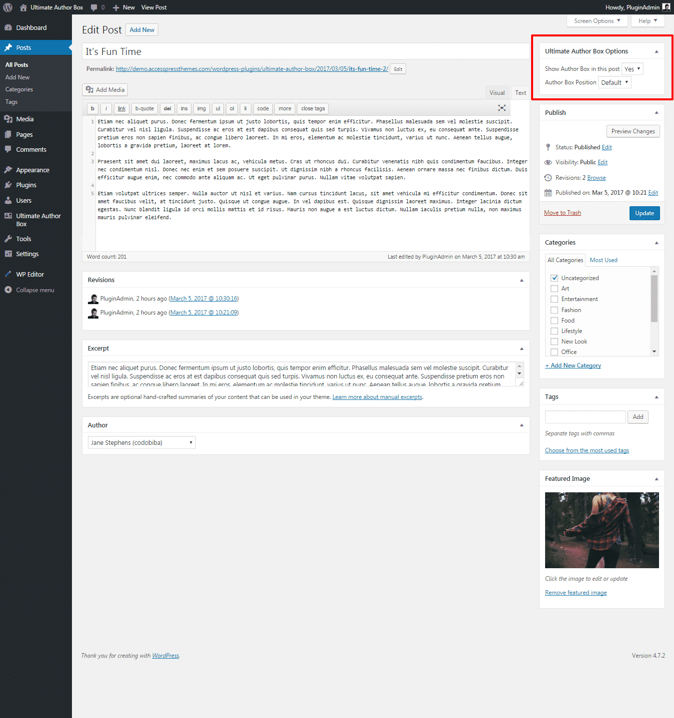 How to add an Author Bio Information Box in your WordPress Blog Post? (Step by Step Guide) Manually Disabling Author Bio Box