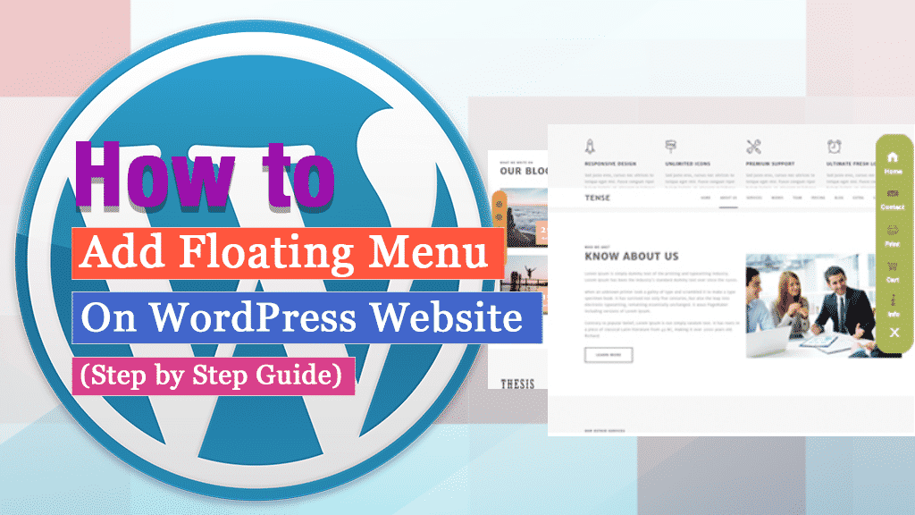 How to Add Floating Menu on WordPress Website? (Step by Step Guide)
