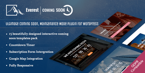 How to create an attractive Coming Soon or Under Construction page for your WordPress website? (Step by Step Guide) Best Coming Soon & Maintenance Mode Plugins for WordPress: Everest Coming Soon