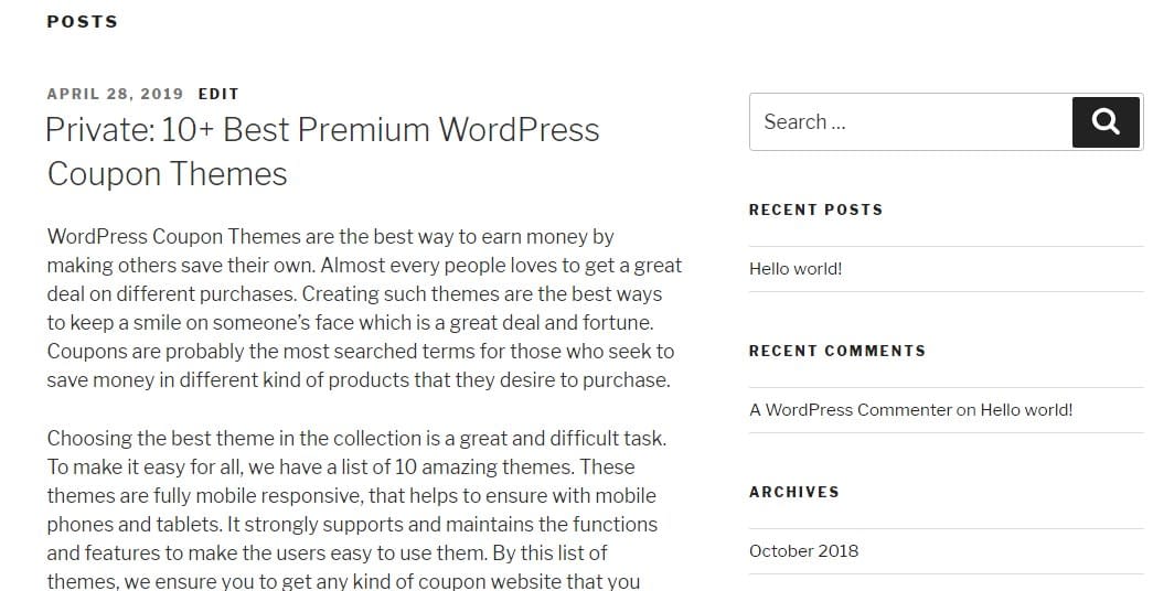 How to Create a Private Post in WordPress? Create a Private Post in WordPress.
