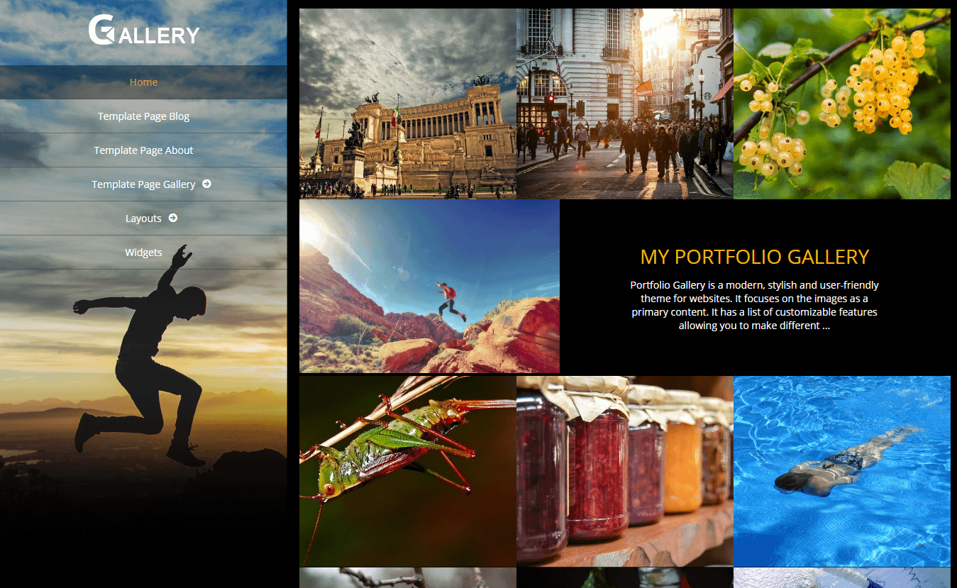 Thesis theme gallery image