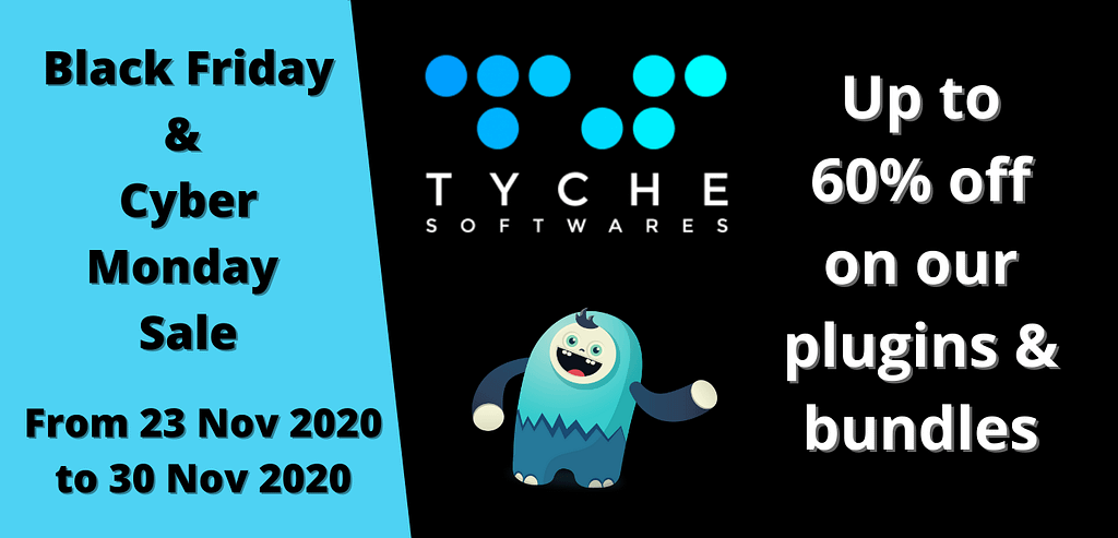 50+ Crazy Black Friday and Cyber Monday WordPress Deals 2020 Tyche Softwares - Black Friday Cyber Monday Sale 2020