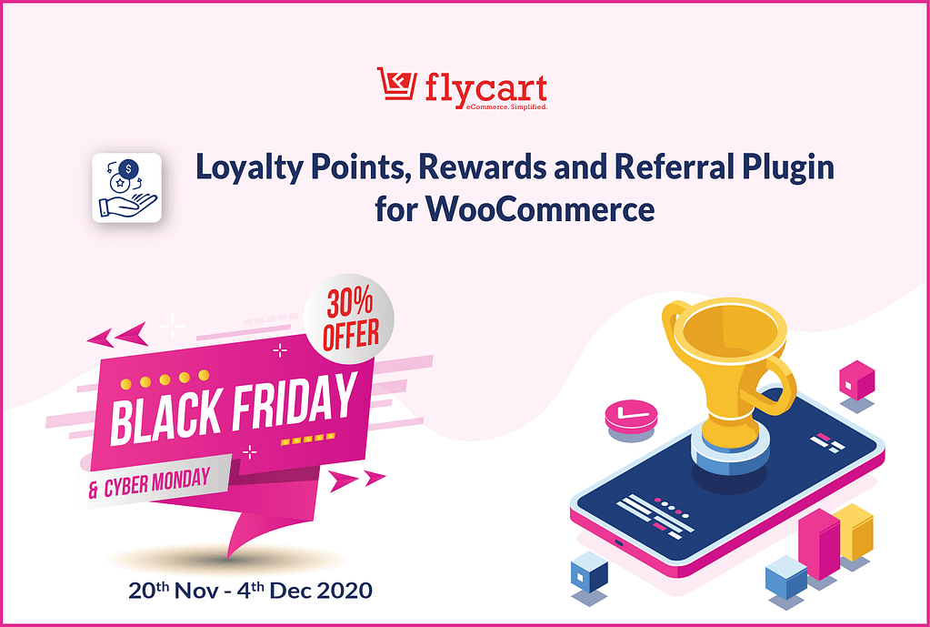 50+ Crazy Black Friday and Cyber Monday WordPress Deals 2020 Loyalty Points and Rewards for WooCommerce - BFCM 2020