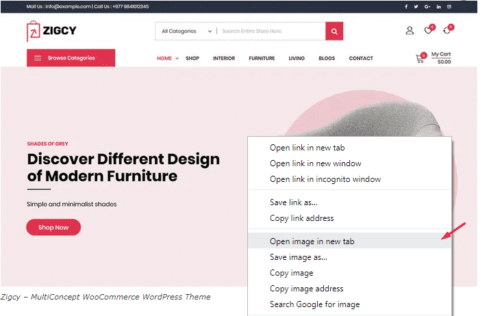 How to Get URL of the Images You Upload in WordPress? Open in New Tab