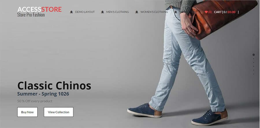 AccessPress Store Pro: Perfect WooCommerce WP Theme APStore-parallaxlayout