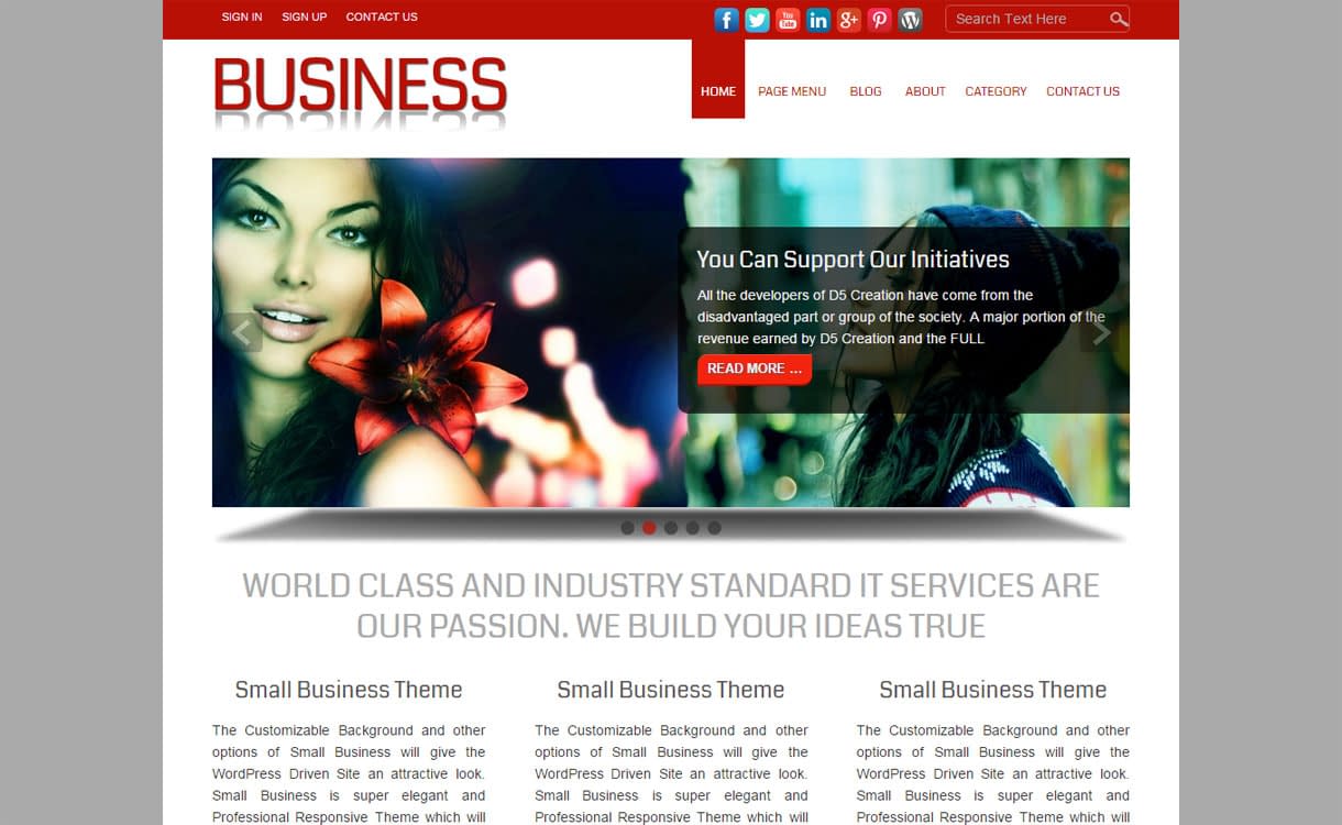 30+ Best Premium WordPress Business/Agency Themes for 2020 SmallBusiness - Premium Business WordPress Theme