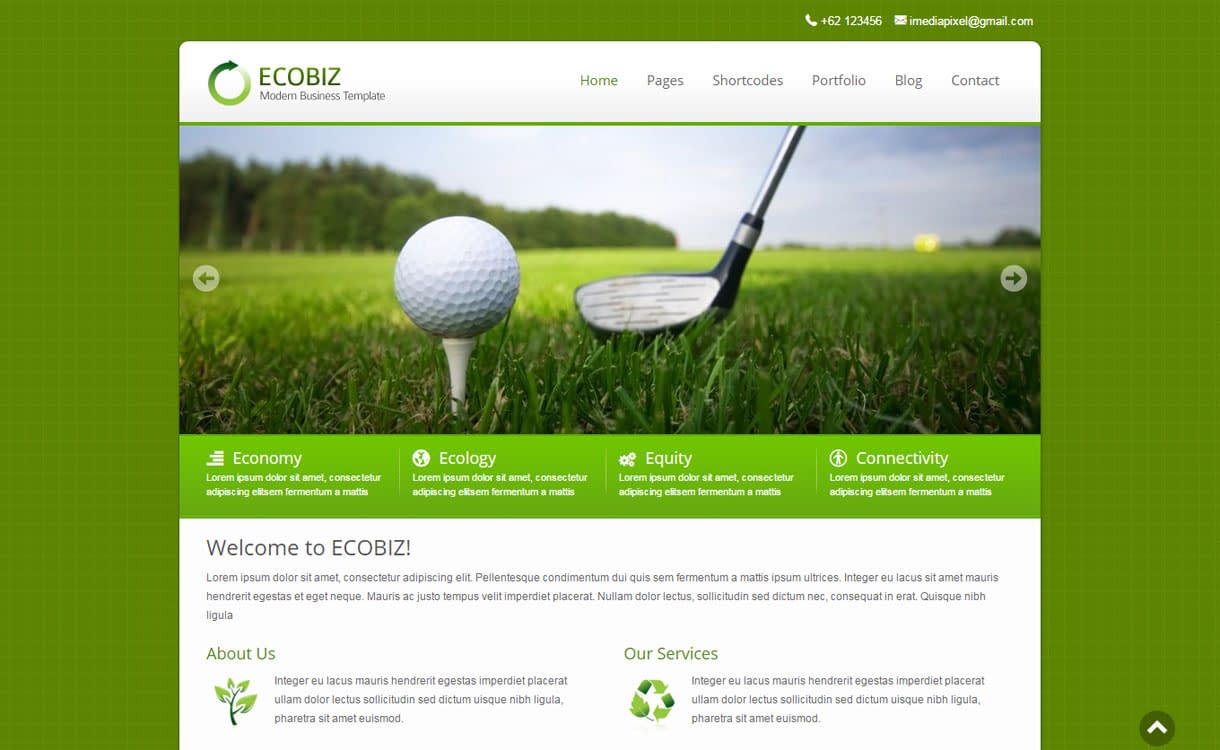 30+ Best Premium WordPress Business/Agency Themes for 2020 Ecobiz - Premium Business WordPress Theme