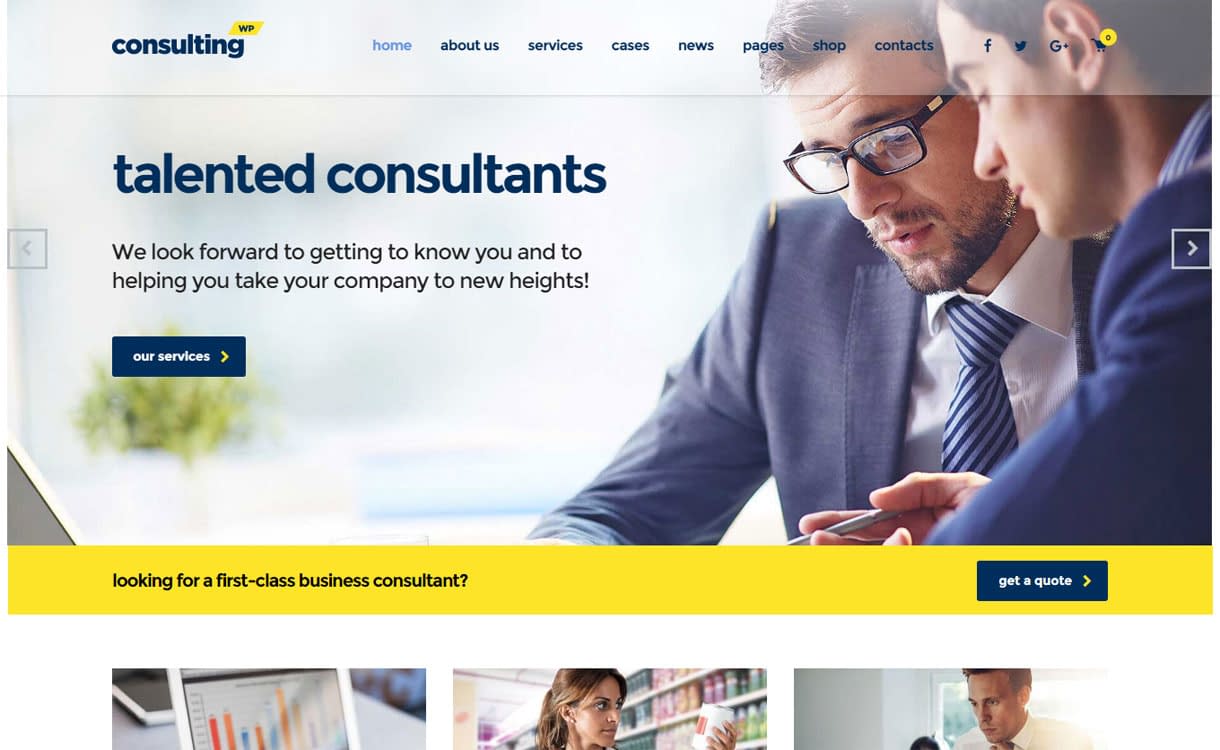 30+ Best Premium WordPress Business/Agency Themes for 2020 Consulting - Best Premium WordPress Business Agency Themes