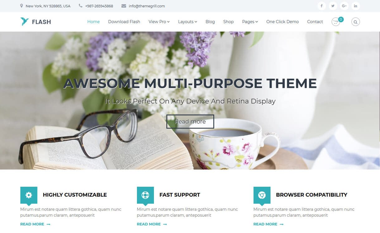 10+ Best Agency WordPress Themes and Templates (Free) Flash-Best Agency WordPress Themes and Templates (Free)