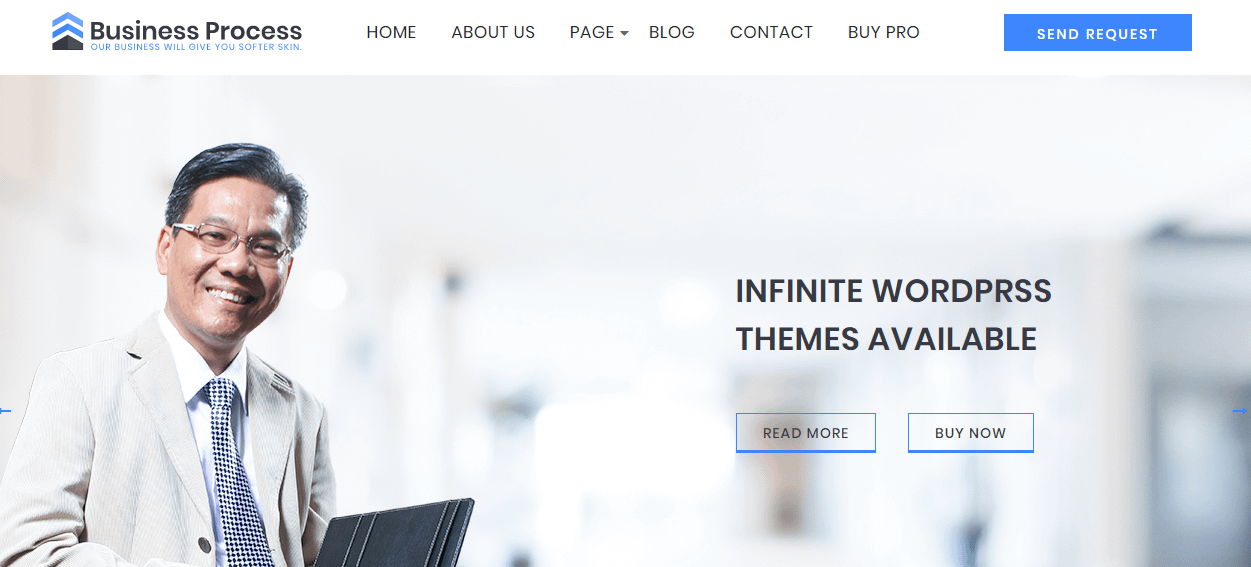 21+ Best Free WordPress Themes (July 2018 Releases: Hotel, Business, Lawyer, Blog, Magazine, Education, Photography and more...) Business Process - Free WP Business Theme
