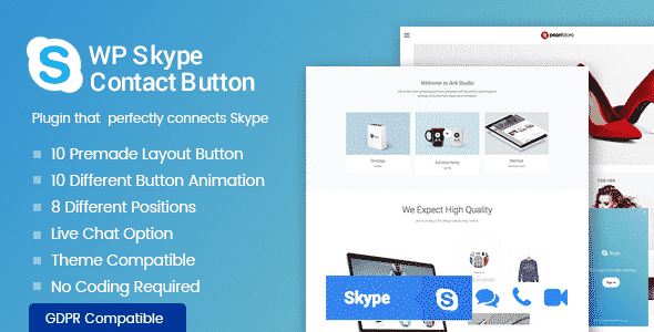 5+ Best WordPress Skype Contact Button Plugins Best WordPress Skype Contact Button Plugins - WP Skype Contact Button