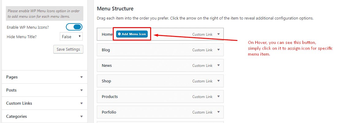 How to Add Custom Icons in your WordPress Menu? (Step by Step Guide) WP Menu Icons – Add Menu Icons