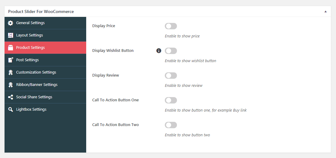 How to Add Beautiful WooCommerce Product Slider on your WordPress Website? (Step by Step Guide) Product Slider for WooCommerce: Product Settings