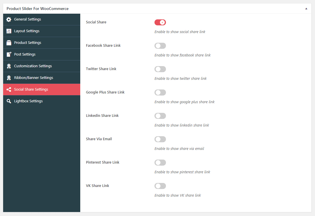 How to Add Beautiful WooCommerce Product Slider on your WordPress Website? (Step by Step Guide) Product Slider for WooCommerce: Social Share
