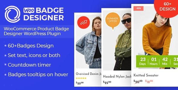 5+ Best WooCommerce Badge Designer Plugins Woo Badge Designer