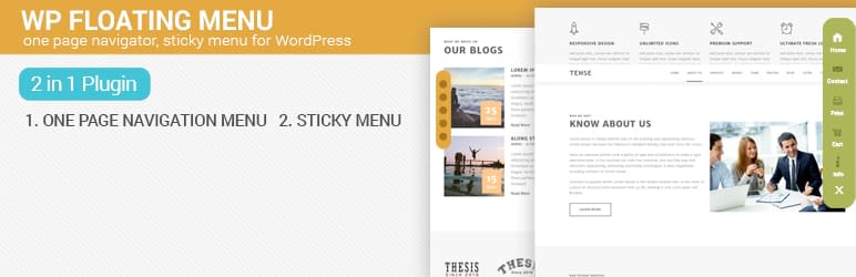 5+ Best Free WordPress Floating Menu Plugins WP Floating Menu - Best Free WordPress Floating Menu Plugin