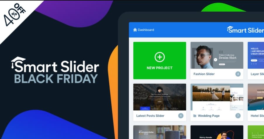 50+ Crazy Black Friday and Cyber Monday WordPress Deals 2020 Smart Slider 3 - Black Friday and Cyber Monday Deal