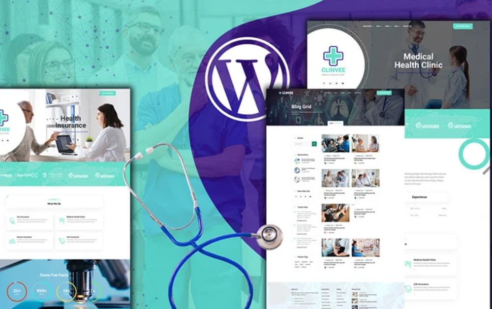 Coding Is Not a Barrier: Top 10 WordPress Themes With Visual Composer Clinvee - Doctor Medical Clinic WordPress Theme