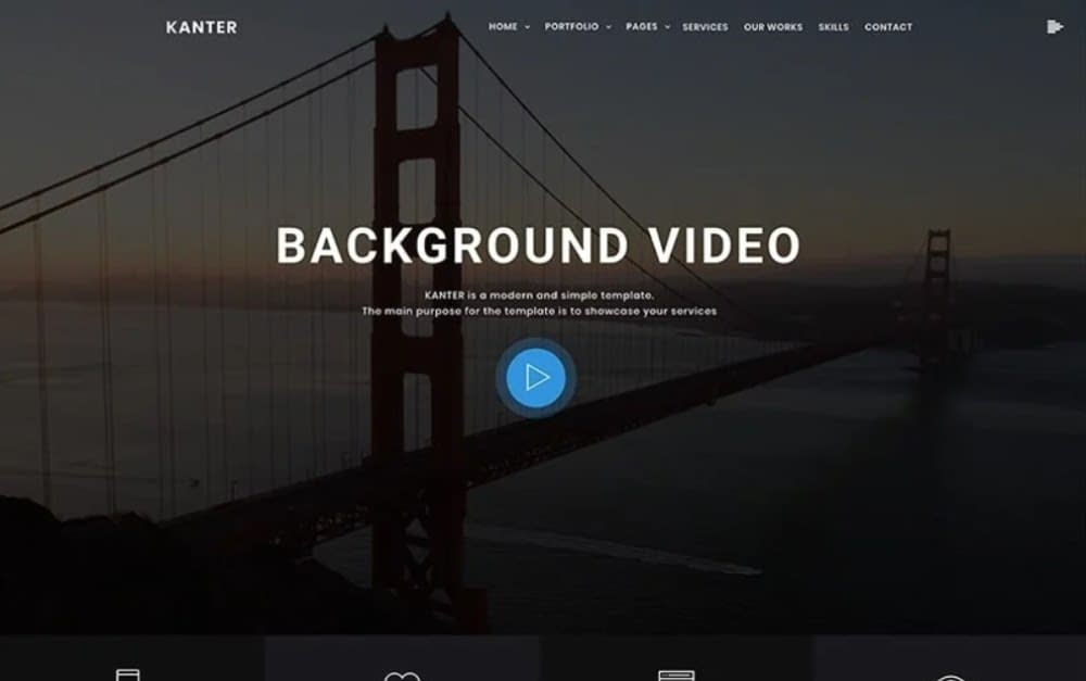 Coding Is Not a Barrier: Top 10 WordPress Themes With Visual Composer Kanter - Corporate & Portfolio & Agency WordPress Theme
