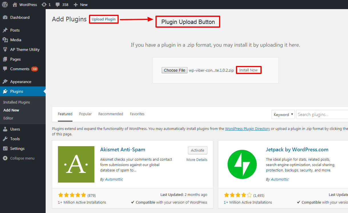 How to Add Viber Button on your WordPress website? installation - How to Add Viber Button on your WordPress website?